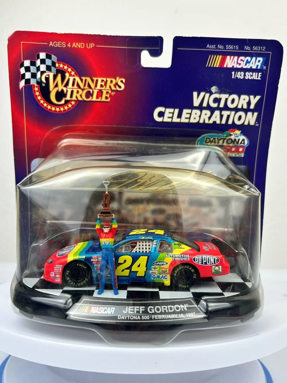 Winners Circle NASCAR Jeff Gordon #24 Daytona 500 1997 Victory 1:43 Diecast